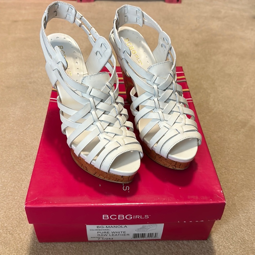 WORN ONCE! BCBGirls shoes.